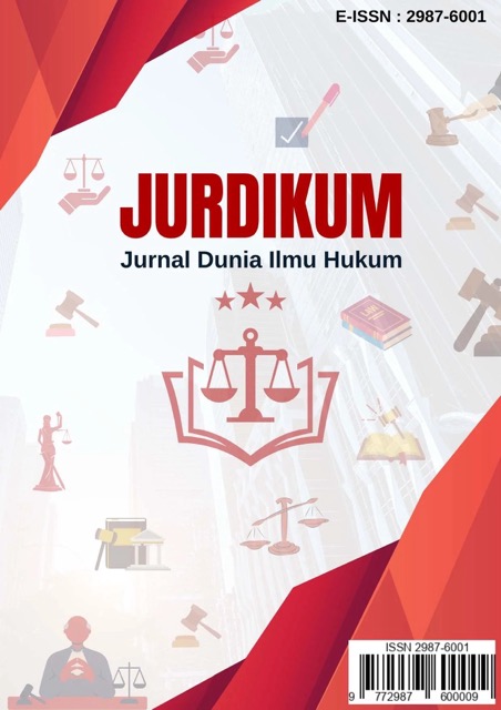 					View Vol. 4 No. 1 (2026): JURDIKUM - JUNI
				
